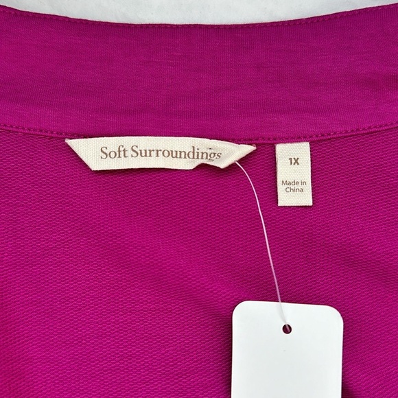 Soft Surroundings Long Sleeve Full Zip Saffron Jacket - Picture 11 of 12